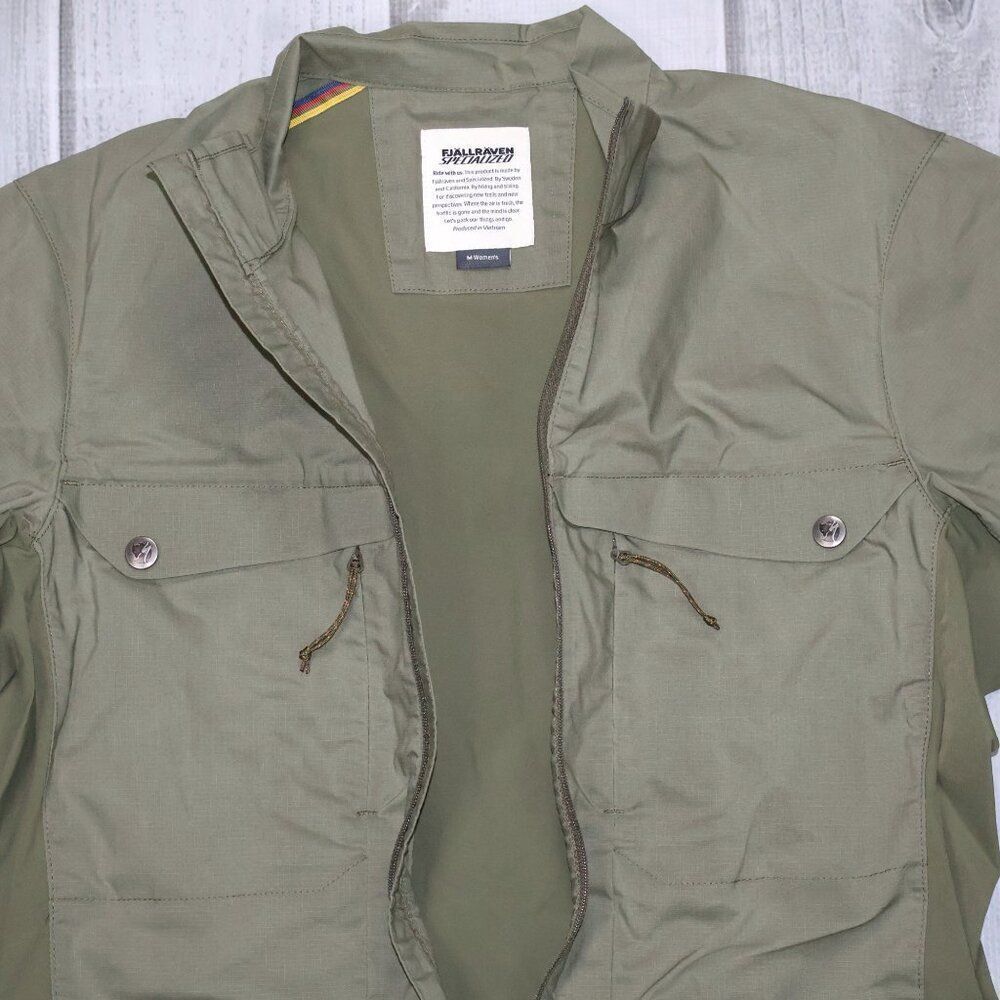 NEW Fjallraven/Specialized Collab Field Suit Army Green Cycling - Women's Size M - Picture 4 of 7